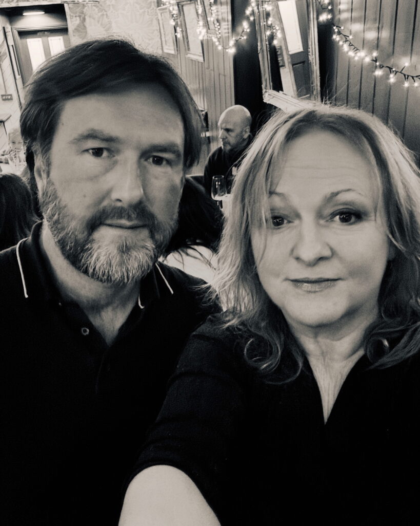 Pictured with superb pianist, Alex Bennett.